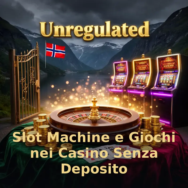 Slot Machine e Giochi nei Casino Senza Deposito